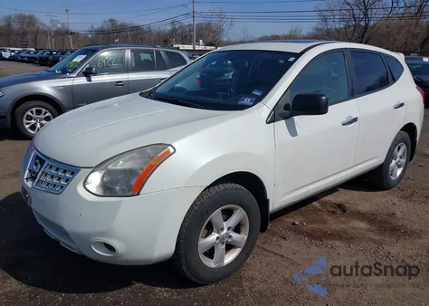 2010 Nissan Rogue S z USA, uszkodzony, nr VIN JN8AS5MV8AW141628
